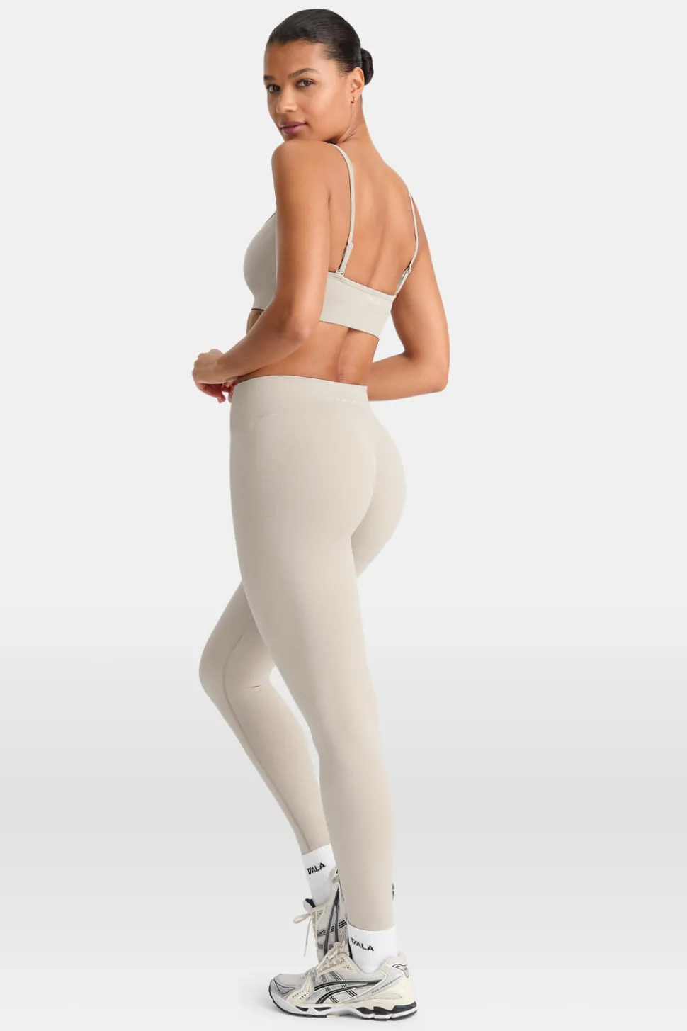 Sculpt Seamless Scrunch Legging - Chai Marl