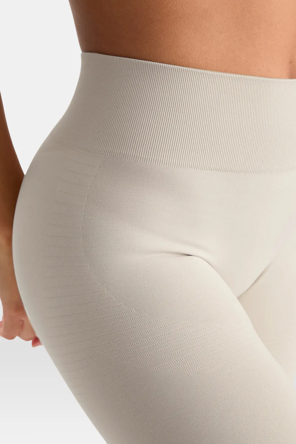 Sculpt Seamless Scrunch Legging - Chai Marl