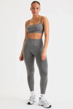 Sculpt Seamless Scrunch Legging - Charcoal Marl