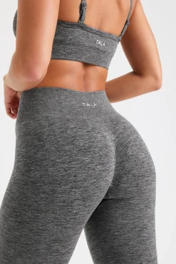 Sculpt Seamless Scrunch Legging - Charcoal Marl