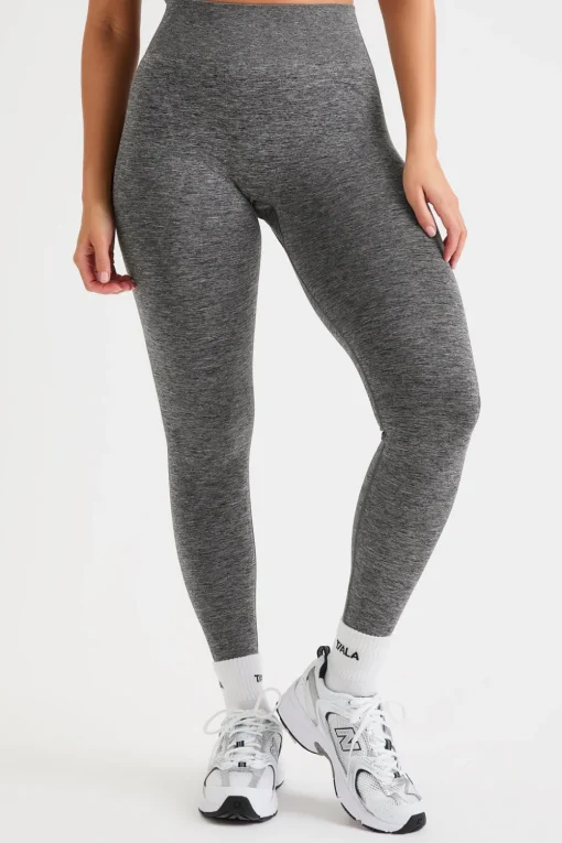 Sculpt Seamless Scrunch Legging - Charcoal Marl