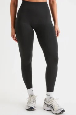 Sculpt Seamless Scrunch Legging - Black Marl