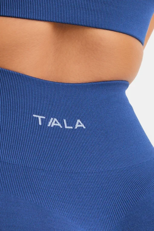 Sculpt Seamless Scrunch Legging - Cobalt Blue