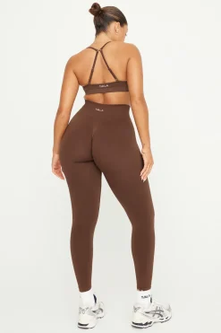 Sculpt Seamless Scrunch Legging - Coffee Marl