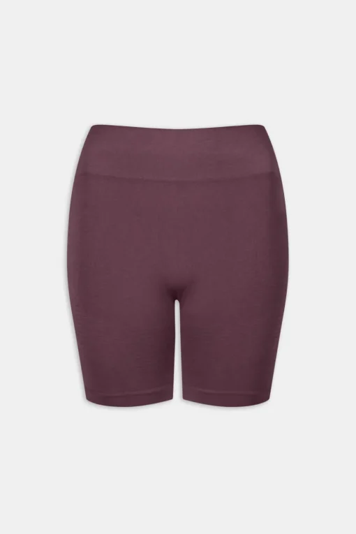 Sculpt Seamless Scrunch Shorts - Plum Marl