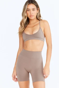 Sculpt Seamless Scrunch Shorts - Pebble Marl
