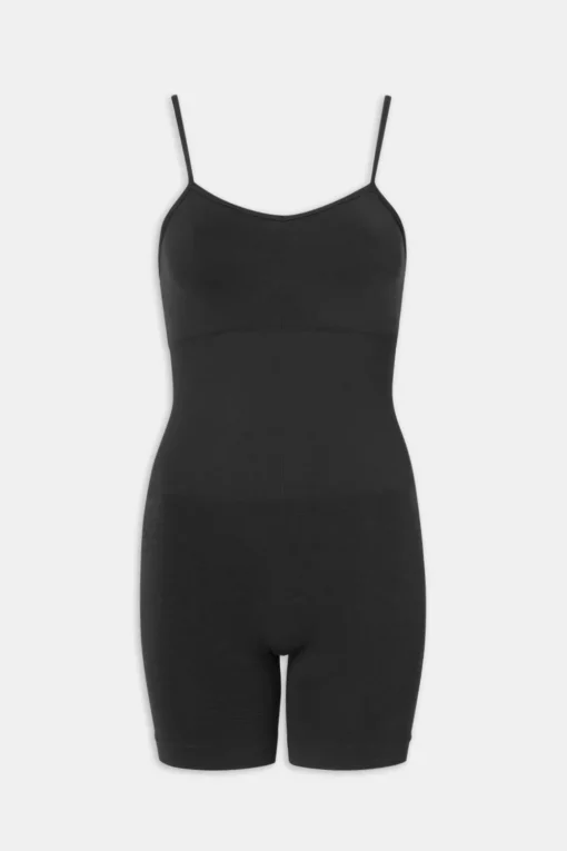Sculpt Seamless Scrunch Unitard - Black Marl
