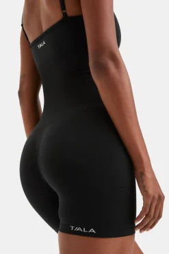 Sculpt Seamless Scrunch Unitard - Black Marl