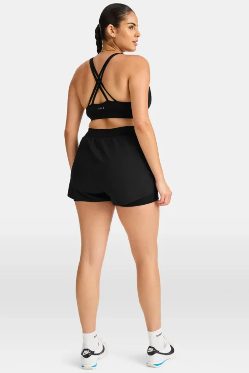 SkinLuxe Built-In 2In1 Short - Shadow Black