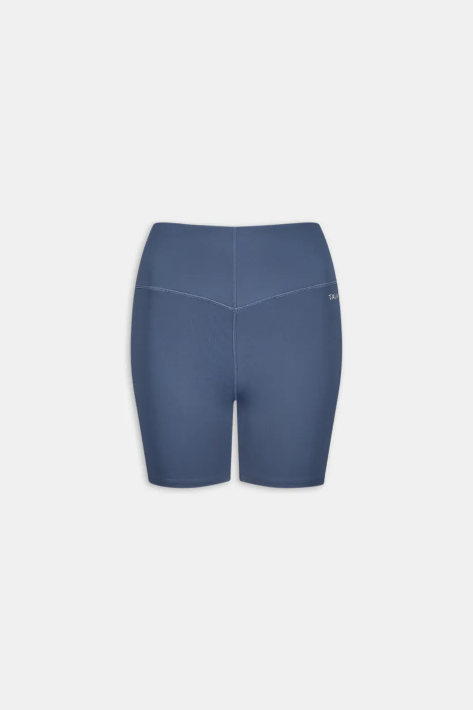 SkinLuxe High V-Waisted Shorts - Vintage Blue