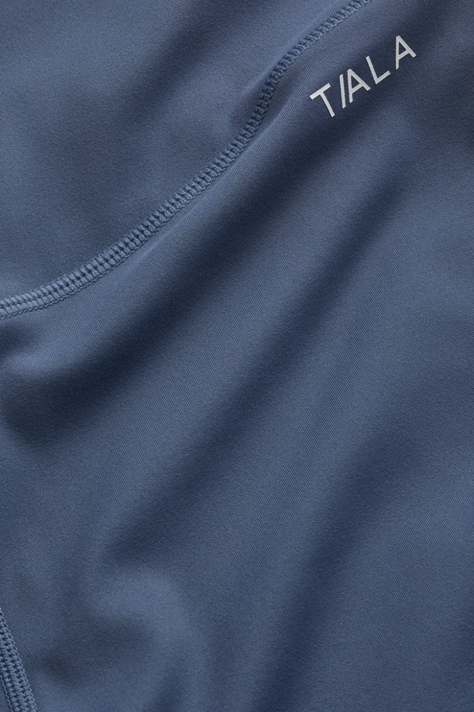 SkinLuxe High V-Waisted Shorts - Vintage Blue