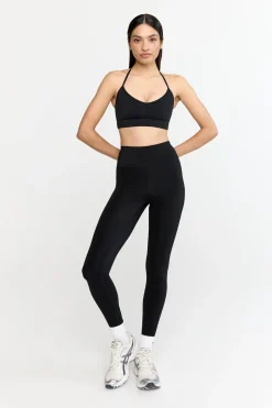 SkinLuxe High Waisted Legging - Shadow Black