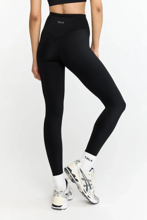 SkinLuxe High Waisted Legging - Shadow Black