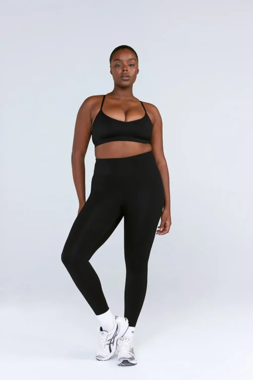 SkinLuxe Lift Sports Bra - Shadow Black