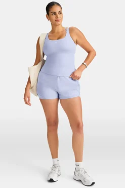 SkinLuxe Multi-Strap Sports Vest - Lilac