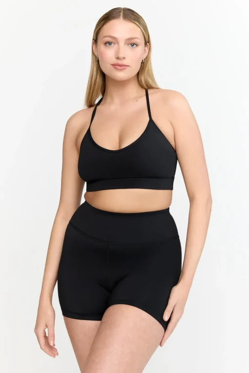 SkinLuxe Multiway Lift Sports Bra - Shadow Black