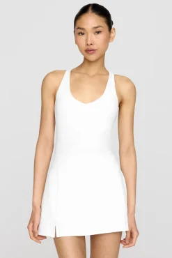 SkinLuxe Side Split Skort - Coconut Milk