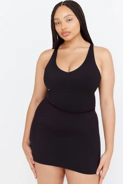 SkinLuxe Skort - Shadow Black