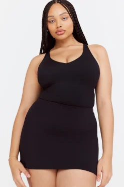 SkinLuxe Skort - Shadow Black