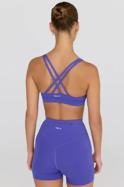 SkinLuxe Tank Sports Bra - Grape