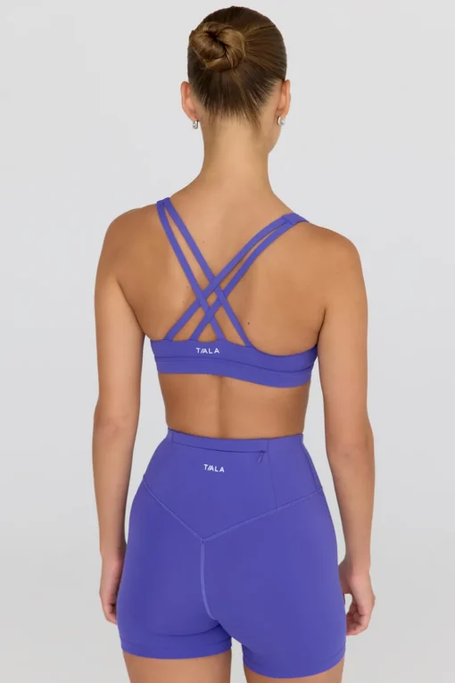 SkinLuxe Tank Sports Bra - Grape