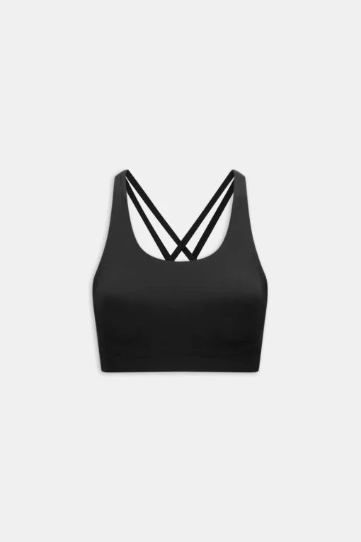 SkinLuxe Tank Sports Bra - Shadow Black