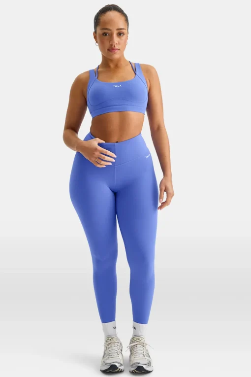 SkinLuxe V-Waist Legging - Iris Blue
