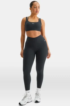 SkinLuxe V-Waist Legging - Shadow Black
