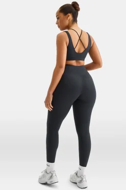 SkinLuxe V-Waist Legging - Shadow Black