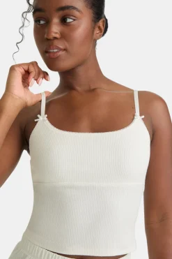 Soft Lounge Cami Top - Coconut Milk
