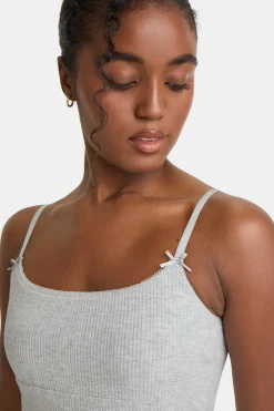 Soft Lounge Cami Top - Grey Marl