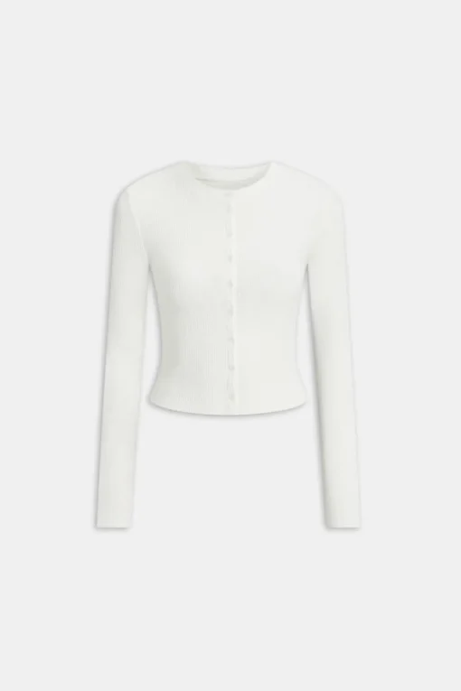 Soft Lounge Cardigan - Coconut Milk