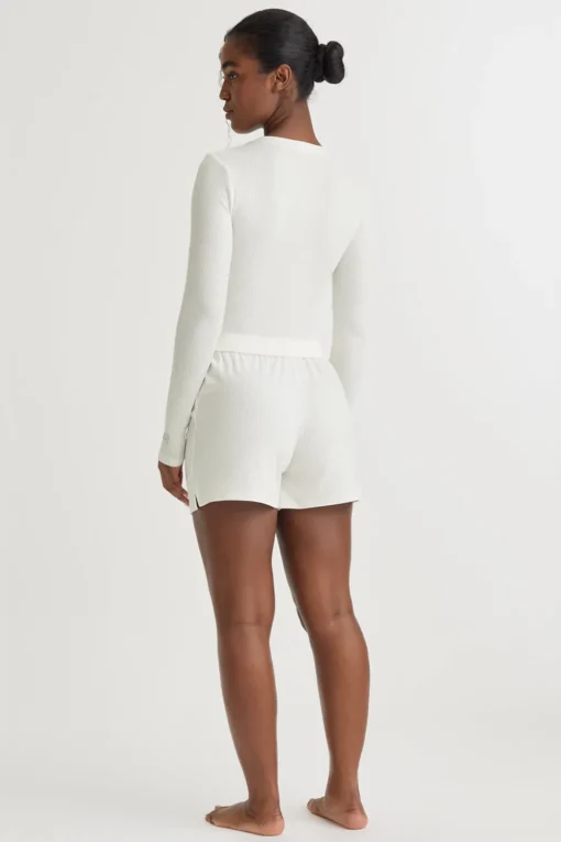 Soft Lounge Cardigan - Coconut Milk