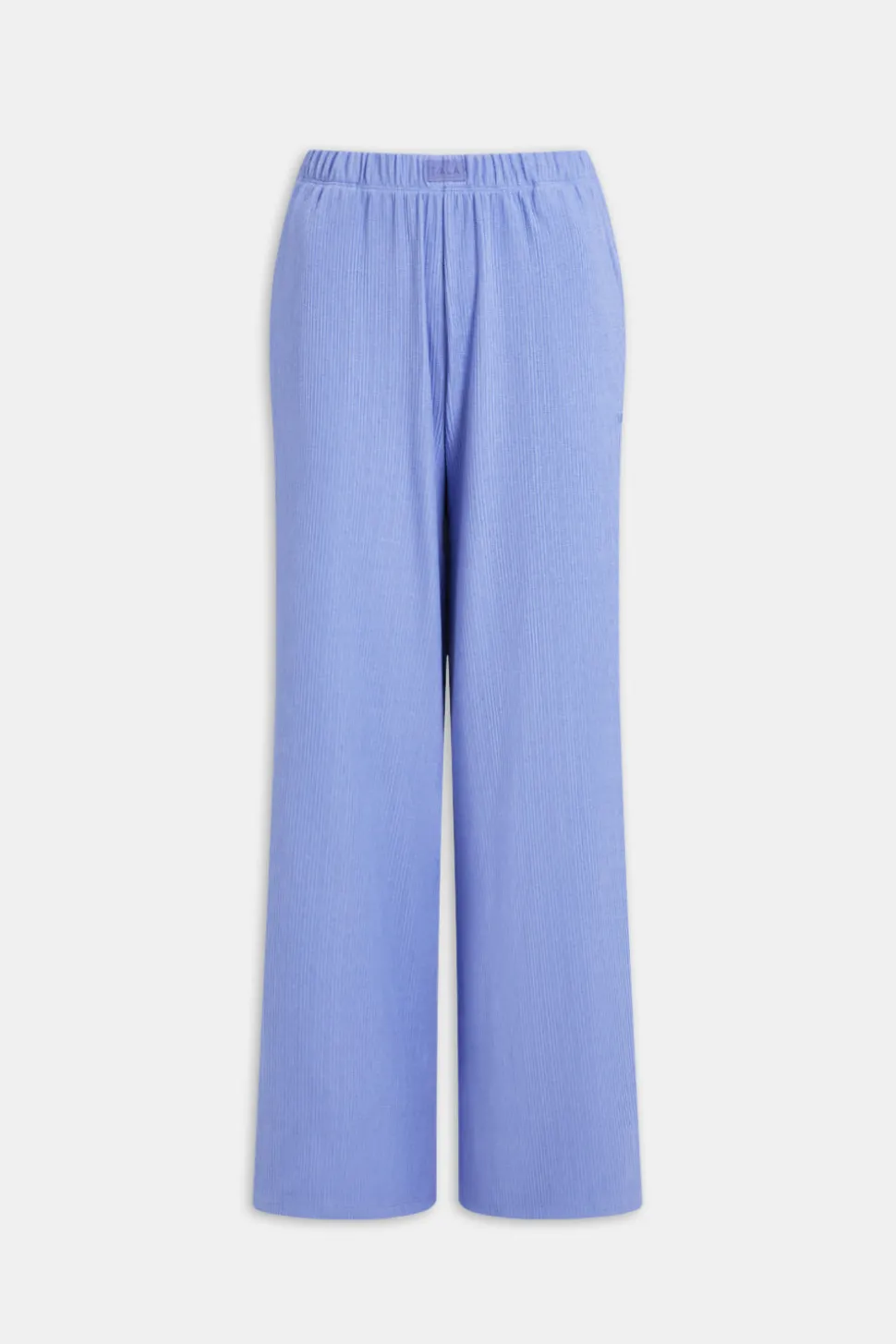 Soft Lounge Wide Leg Pyjama Bottoms - Cornflower Blue