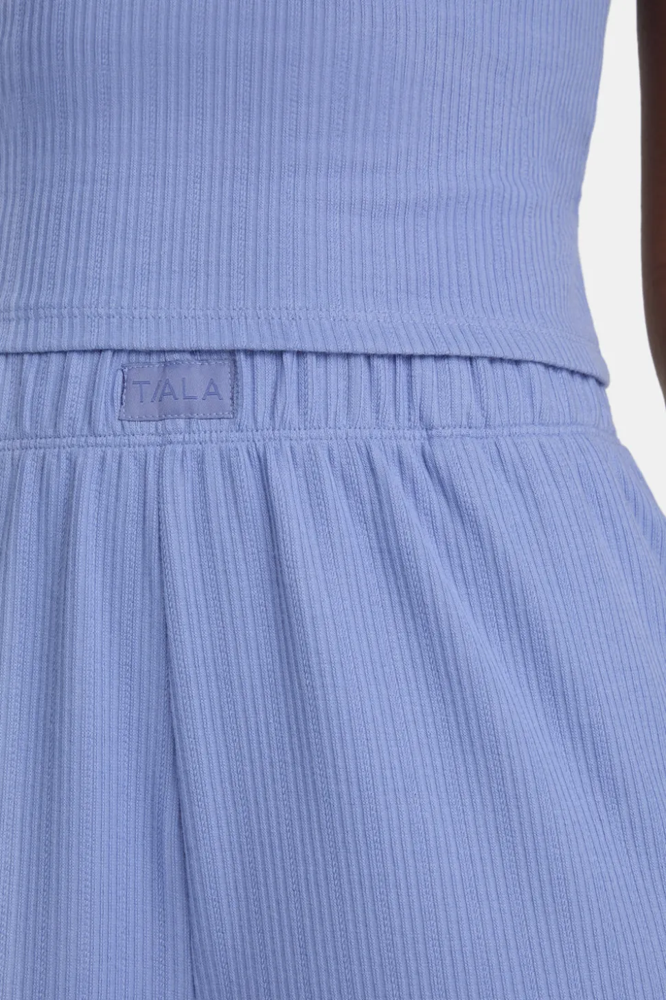 Soft Lounge Wide Leg Pyjama Bottoms - Cornflower Blue