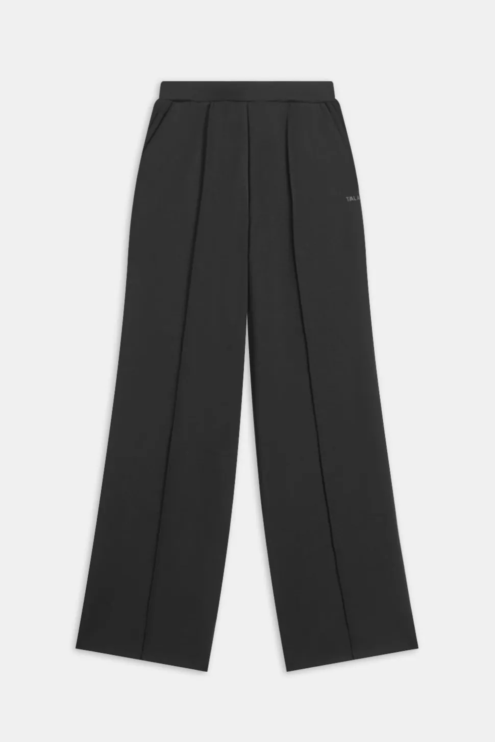 SoftSmart Wide Leg Jogger - Black
