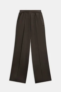 SoftSmart Wide Leg Jogger - Cocoa