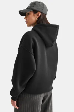 TALA Active Applique Hoodie - Vintage Black