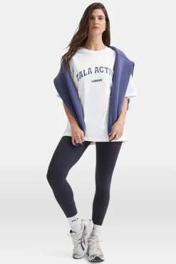 TALA Active Applique Tee - White