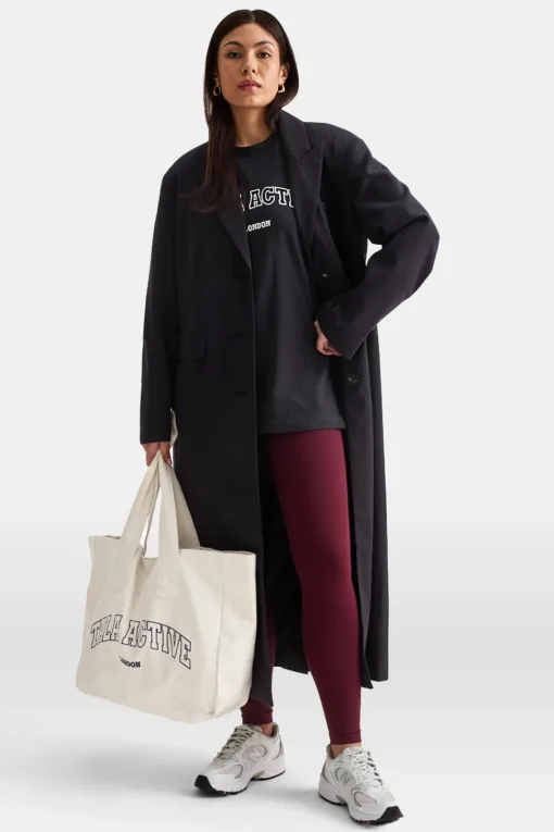 TALA Active Applique Tote Bag - Neutral