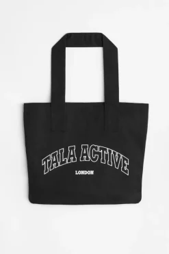 TALA Active Applique Tote Bag - Black