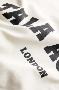 TALA Active Logo Tee - Ivory