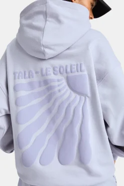 TALA Le Soleil Oversized Hoodie - Lilac