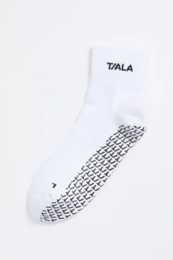 TALA Pilates Grip Socks 2 Pack - White