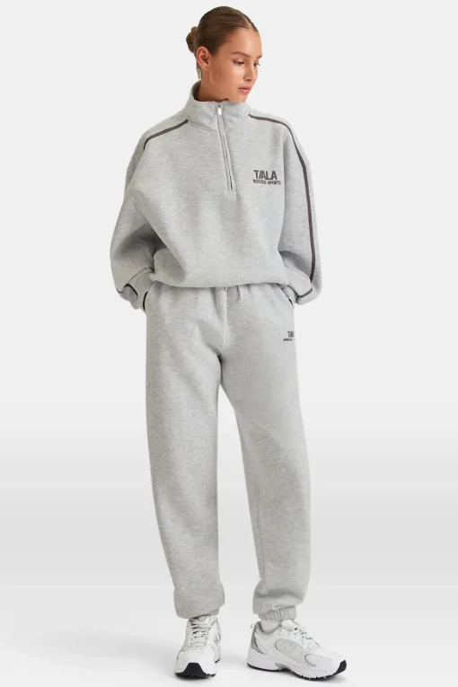 TALA Winter Sports Cuffed Jogger - Grey Marl