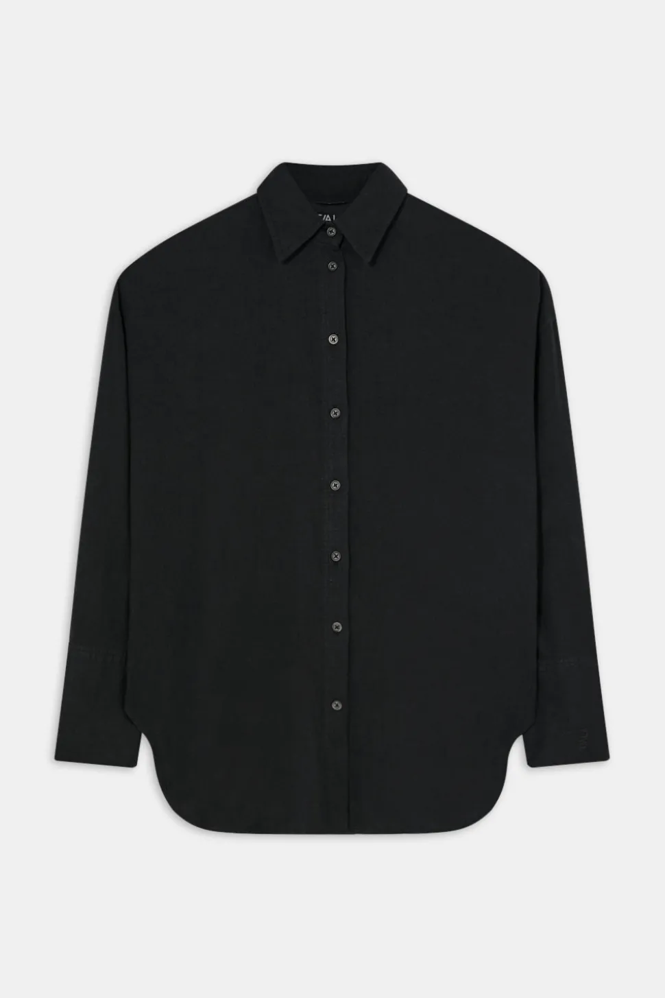 The Essential Linen Shirt - Shadow Black