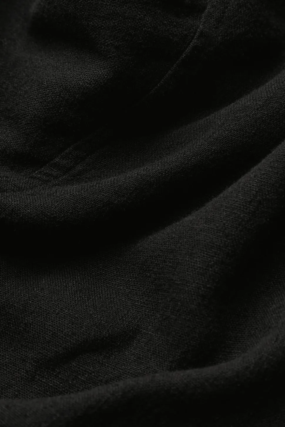 The Essential Linen Shirt - Shadow Black