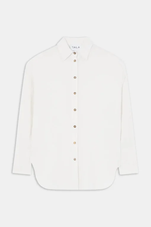 The Essential Linen Shirt - Coconut Milk