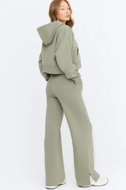 Wide Leg Club Jogger - Vintage Khaki