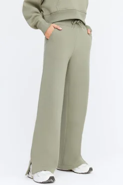 Wide Leg Club Jogger - Vintage Khaki